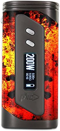 MightySkins Skin for Pioneer4you IPV6X 200W – Bio Skull | Protective, Durable, and Unique Vinyl Decal wrap Cover | Easy to Apply, Remove, and Change Styles | Made in The USA