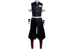 Gonriya Cosplay Costume Tengen Uzui Outfit Uniform Anime Halloween Full Set