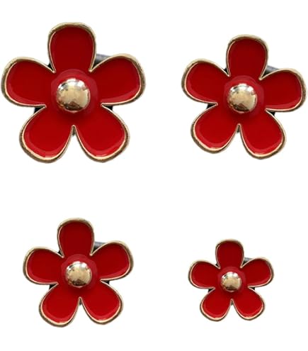 Clips De Ventilation Daisy Pour Voiture - Lot De 8 - Déco Intérieur Voiture Colorée - Convient à La Plupart Des Bouches D'aération - 8