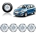 Auto Pearl - Premium Quality Car Full Caps Silver 15inches Wheel Cover For - Maruti Suzuki Ertiga Type-2 RS.1449.00
