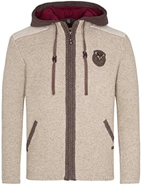 Spieth & Wensky Trachten Strickjacke Jeansblau