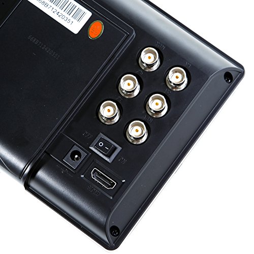 Für DSLR (Canon Nikon Sony Olympus Panasonic Pentax) Video Camera Camcoder LILLIPUT 668GL-70NP/H/Y 7″ on-Kamera Field HD LCD Monitor für DSLR (HDMI, Composite-Eingang) von Lilliput - 3