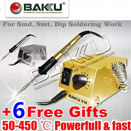 Estación de soldadura con 6 regalos, BAKU BK-938.