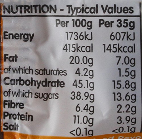 Nakd Cocoa Orange Gluten Free Bar 35 g (Pack of 18)