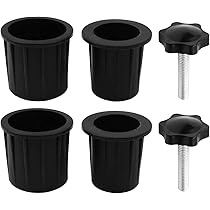 Anneaux De Réduction Pour Parasol HUYUE - Adaptateur 50 Mm Vers 40 Mm, En Plastique Résistant, Pour Pied De Parasol