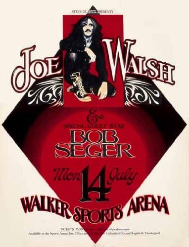 Joe Walsh and Special Guest Bob Seger, Walker Sports Arena - Mouse Mat