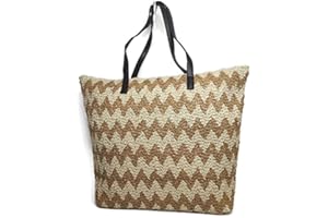 FAYLINN Bolsos de Paja Mujer Verano Bonitos - Bolso Crochet Mujer - Bolso Rafia Mujer - Moda Verano 2023 - Laura