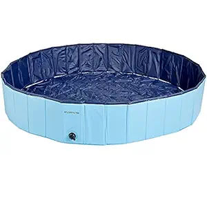 Cool Pup Splash About Dog Pool in Blue, Portable