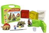 Con este pequeño maletín podrás realizar figuras de dinosaurios