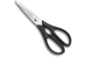 Victorinox czarne nożyczki kuchenne z uchwytem