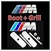 Price comparison product image Quality New BMW Grill and Boot SET M-Tech Power Sport Badge Emblem 1 3 5 6 7