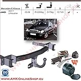 anhängerkupplung mercedes c klasse w204 Anhängelast: 2200 kg AHK Anhängerkupplung mit Elektrosatz 13 polig für Mercedes W211 E-Series 2002- Stufenheck Anhängevorrichtung Hängevorrichtung - starr, mit angeschraubtem Kugelkopf