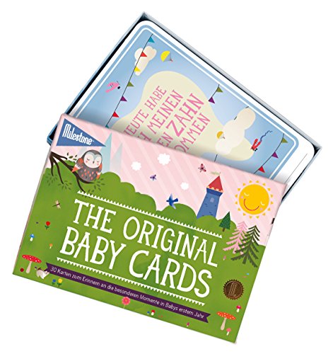 Milestone Baby Cards – Deutsche Version, 30 Karten im Set, einzeln verschweißt - 2
