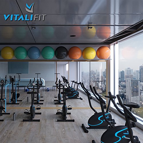 VitaliFit Heimtrainer Ergometer Fahrradtrainer Fitnessbike Trimmrad Fitnessgerät - 4
