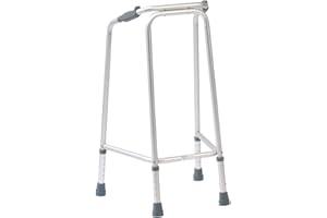 NRS HEALTHCARE Drive DeVilbiss Narrow Walking Frame N73296 Höhenverstellbar - Mittel (Anspruch auf Mehrwertsteuerentlastung in Großbritannien)