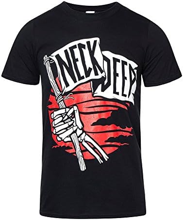 Neck Deep Men's Flag T-shirt Black