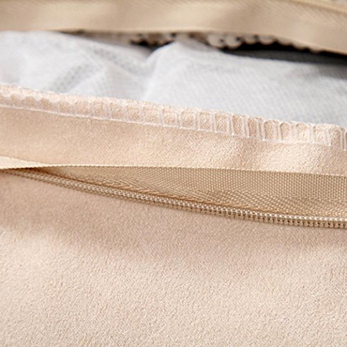 Kissenbezüge Longra DIY-Two Tone Glitzer Pailletten Wurfkissen dekorative Kissen Fall Sofa-Car-Cover Kissen Kissenbezug Sofakissen Kissenhülle (40 cm * 40cm) (G) - 2