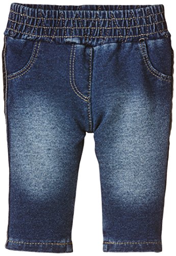 United Colors of Benetton Baby-Girls Sparkle Trim Trouser, Blue (Denim), 3 to 6 months (Manufacturer Size: 62 cms)