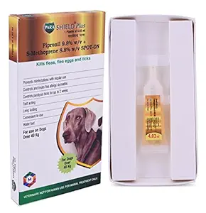 Medfly Parashield Plus Spot On Solution for Ticks and Fleas- Dog Over 40 kg