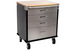 Garden Store Direct Garage 4 Drawer Roller Cabinet Commercial Quality By Seville Classics Ultra HD