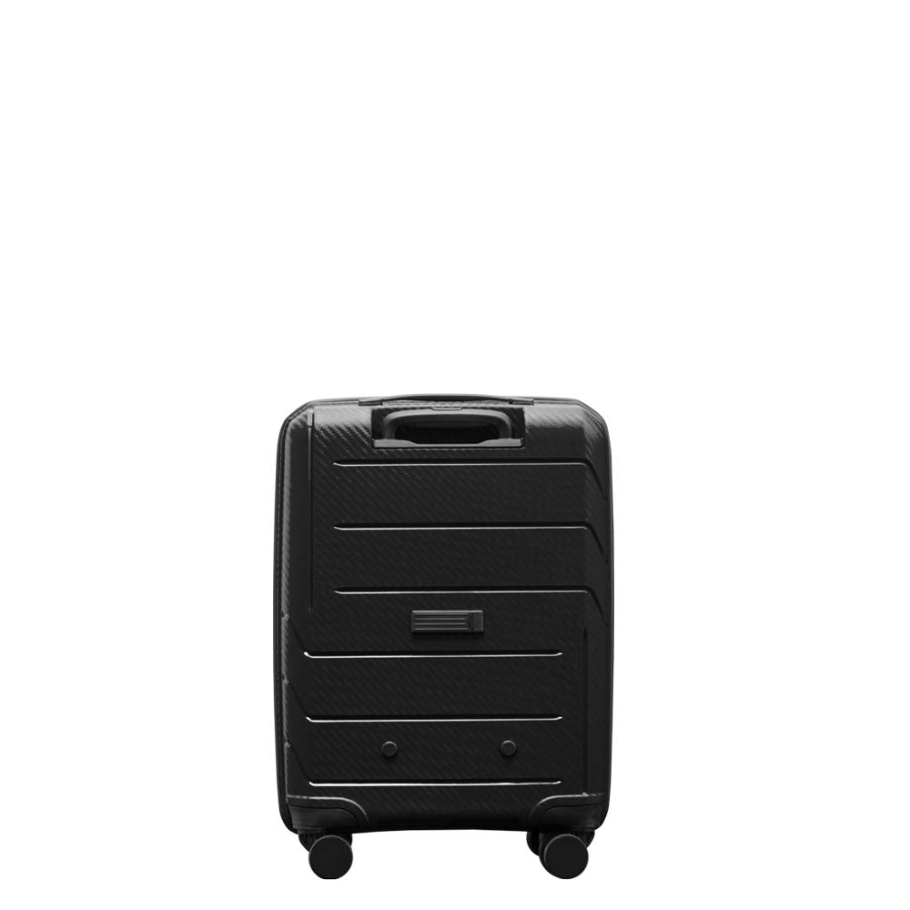 ▷✔️PACO MARTINEZ | Maleta Grande Airbox Negra TSA - Polipropileno 4 Ruedas  66 l. ✈️ Reserva Mix