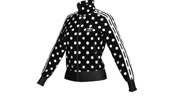 adidas polka dot track jacket