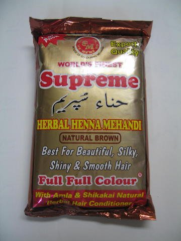 Supreme Herbal Henna mehandi - Natural Brown