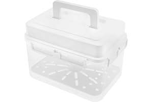 BAODBF Gurkenglas zum Umdrehen PP Essiggurken Behälter Gurkenglas mit Elastische Druckplatte Auslaufsichere Pickle Jar Kimchi Behälter für Eingelegtes Kimchi(4L)