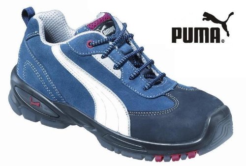 Preisvergleich Produktbild PUMA Sicherheitsschuh 64068-36 - S1P- blau / weiß