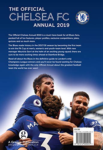 Book's Cover of The Official Chelsea Fc, 2019