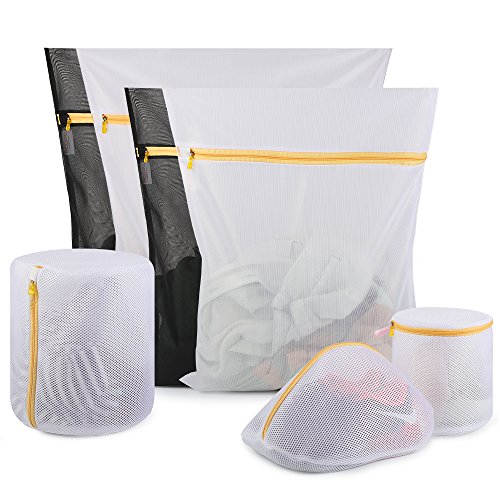 Ecooe 7 Stück Wäschenetz Premium Wäschesack mit 3 verstärkte Netzbeutel für Pullover Schuhe BHs - 5