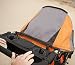 ashdown Baby Stroller Organiser Bag Cup Holder Pushchair Accessories Organiser Food Snack Storage Bag,Black