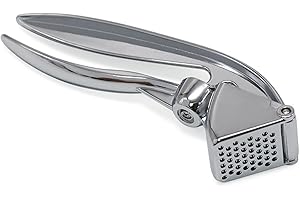 Raopuzi Presse Ail Professionnel Garlic Press Pratique Solide- Nettoyage Facile pour la Cuisine 16X3CM