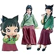 Zhongkaihua 3pcs Maomao Anime Figure Standing Position Model Maomao Action Figure Statue Desktop Ornament Birthday Gift for Anime Fans