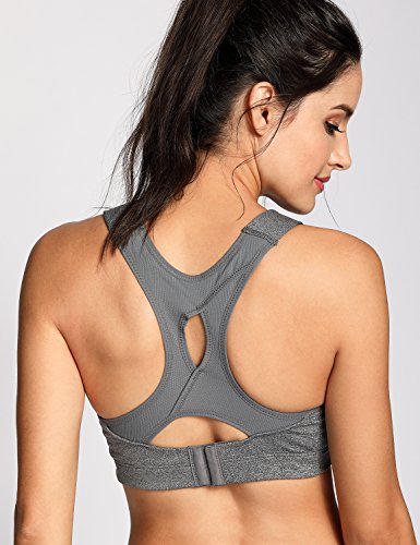 SYROKAN Damen Ultimate Run Sport BH – Ringerrücken,Mit Einlagen,Ohne Bügel TOP - 2