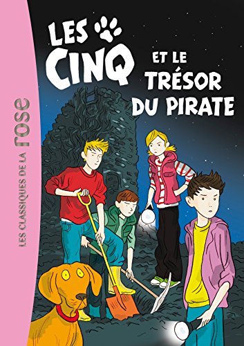 couverture de : Les Cinq et le tr&eacute;sor du pirate