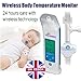 Digital LCD Quality Wireless Body Temperature Monitor (Thermometer) Baby child adult