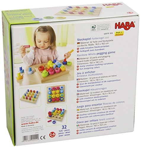 HABA 2202 – Steckspiel Farbkringel - 6