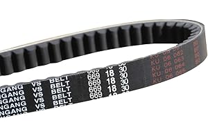 Trkimal 669-18-30 Courroie de transmission CVT pour GY6 49cc 50cc 139QMB Moteur ROKETA JMSTAR TAOTAO JONWAY Baja Tank Scooter Mobylette ATV Go Kart