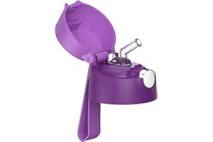 Coperchio di ricambio JARLSON® con boccaglio in silicone - per flaconi "CHARLI" ed "EMI" di JARLSON® Parti di ricambio (viola)