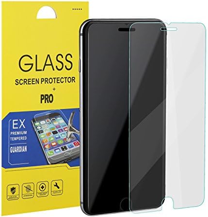 iPhone 6s Plus Screen Protector Tempered Glass ,Ultra Thin Slim Clear Bubble Free Anti-scratch Anti-Fingerprint Oil Resistance 9H Hardness Curved Film for iPhone 6 6s Plus