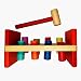 Wooden Pounding Bench with Hammer for Babies Children Infants Kids Toddlers