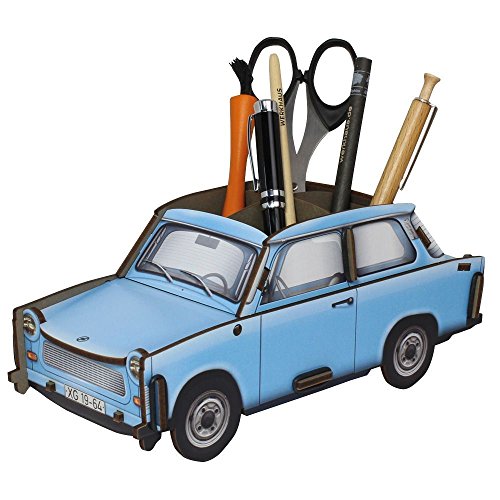 Preisvergleich Produktbild Werkhaus - Stiftebox Trabant in Kristallblau (WE2019)