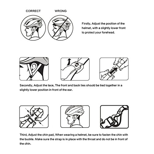 Six Foxes Fahrradhelm, Unisex Erwachsenen Fahrradhelm Rennradhelm mit abnehmbarem Visier und Futter, verstellbarem Thrasher - 6
