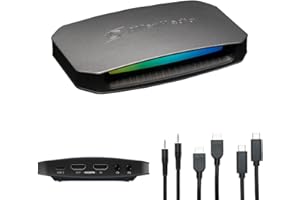 AVerMedia GC553G2 Live Gamer ULTRA 2.1 - Capturadora USB 4K60, paso 4K144/1080p360, HDMI 2.1, VRR, Plug & Play, streaming PS5, Xbox, Switch, OBS, Mac, Win11