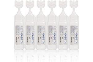 Resp-Ease® 7% Sterile Hypertonic Saline Solution for Inhalation via Nebuliser - Helps Clear Airways and Congestion from Lungs (6 Vials (24ml)