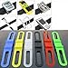 Produktbild SODIAL (R) 2 Stueck Radfahren Fahrrad Silikon elastische Gummiband Bandage Krawatte Taschenlampe Halter