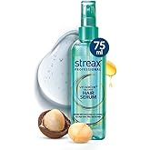 Streax Professional Vitariche Gloss Hair Serum,75 ml| Frizz-Free Hair | Enhance Shine and Smoothness | With Vitamin E & Macad
