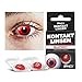 Produktbild Kontaktlinsen TEUFEL in ROT - ohne Stärke - 2er Pack in Top-Markenqualität - perfekt zu Halloween & Karneval