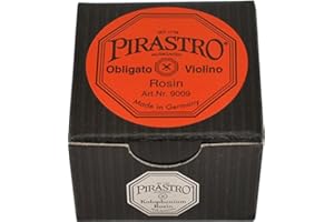 Pirastro Kolophonium 9009 Obligato/Violino, ideal für Kunststoffsaiten, mittel